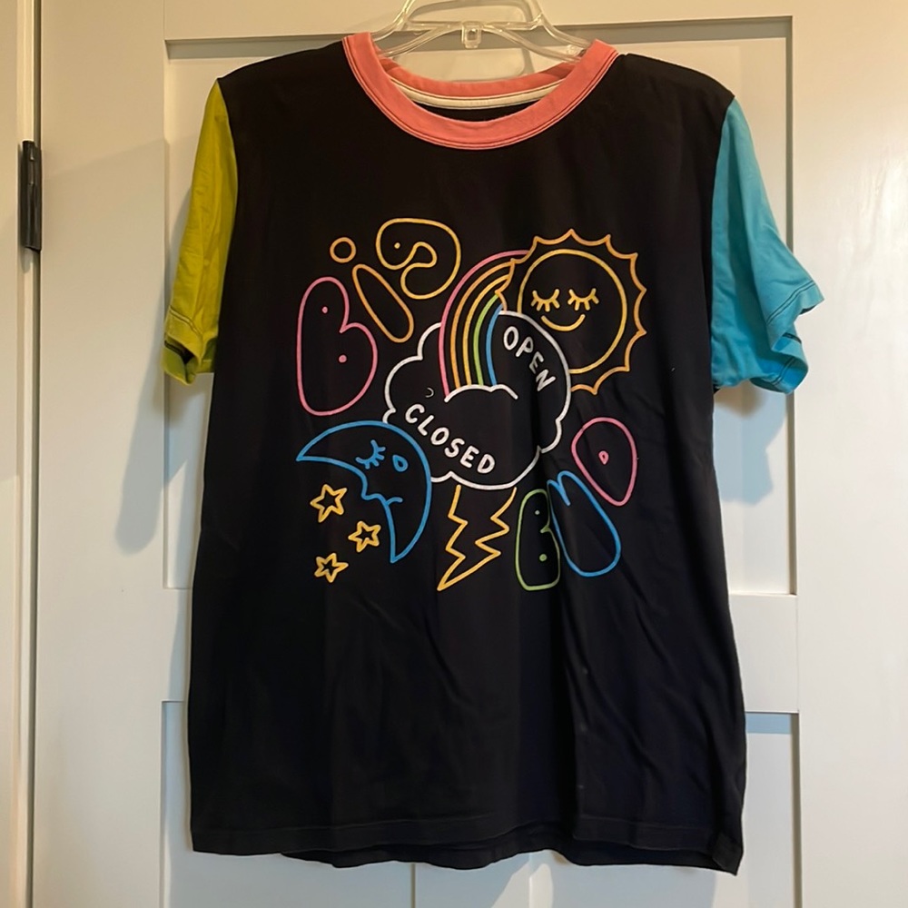 Big Bud Press neon t-shirt size M